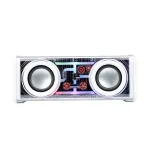 Бездротова колонка Bluetooth V8 2 динаміка на 10 Вт акумулятор і стереозвук Білий (V8W)