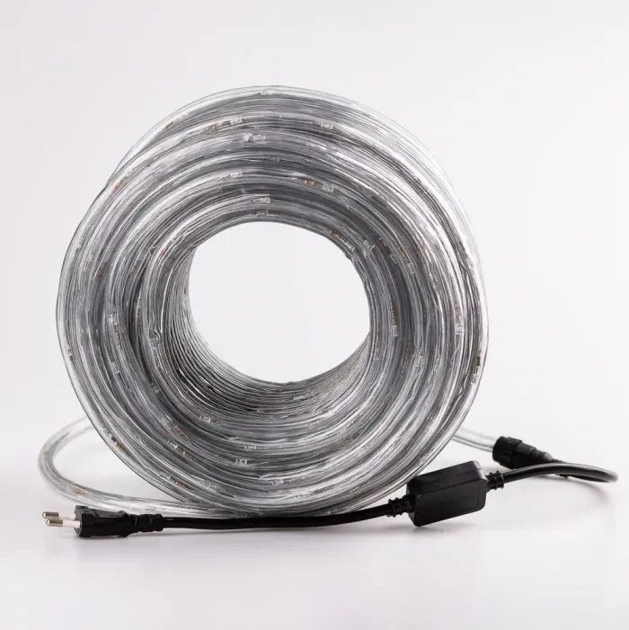 Гірлянда вулична стрічка Дюралайт 240 LED світлодіодна 7 м морозостійка жовта (DR10МY) - зображення 9