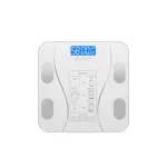 Ваги підлогові електронні Bluetooth до 180 кг блютус із застосунком для смартфона Scale one Білий (2017AW)