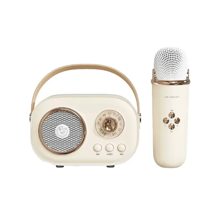 Колонка Bluetooth бездротова портативна з мікрофоном потужна колонка з вологозахистом TF card Platinum C-20 Бежевий (C20BE) - зображення 1