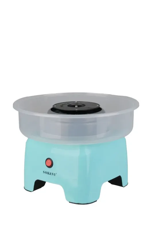Аппарат для солодкої вати 500 Вт машинка для сахарної вати для дому блакитний (SK520M) - зображення 3