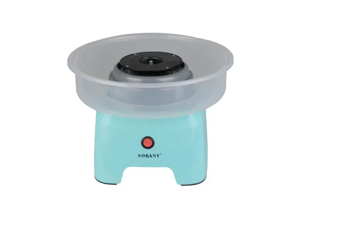 Аппарат для солодкої вати 500 Вт машинка для сахарної вати для дому блакитний (SK520M) - зображення 5