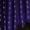 Гірлянда Водоспад 3х3 м 270 LED (560 L) лампочок світлодіодна білий провід 10 ниток 8 режимів біла (1733051W)
