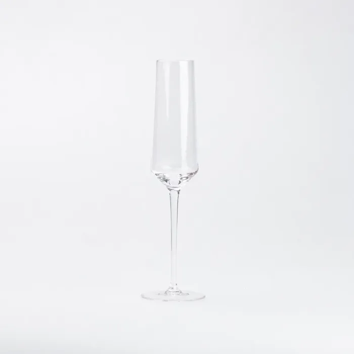 Бокал для шампанского фигурный из тонкого стекла набор 6 шт. (HP102) - изображение 3