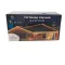 Гірлянда вулична бахрома 6 метрів 135 LED світлодіодна білий провід 27 ниток біла (6МWW)