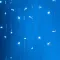 Гірлянда Водоспад 3х2 м 210 LED (480 L) лампочок світлодіодна білий провід 10 ниток 8 режимів біла (1733047W)