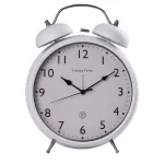 Годинник будильник на батарейці АА настільний годинник з будильником 20,5 см (HP220W)