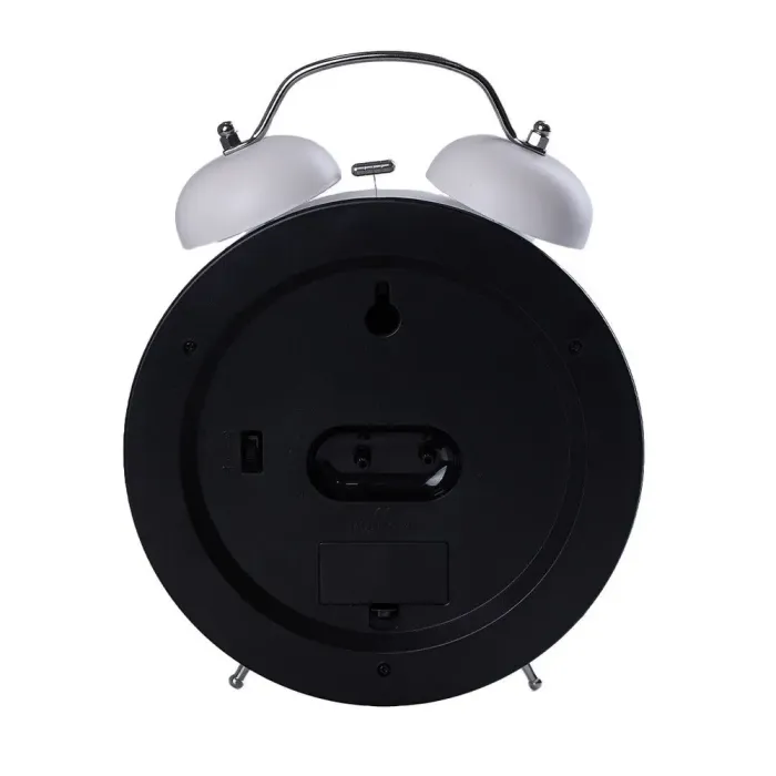 Годинник будильник на батарейці АА настільний годинник з будильником 20,5 см (HP220W) - зображення 4