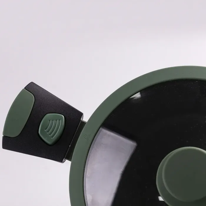 Набор кастрюль с антипригарным гранитным покрытием и толстым дном 2.5/3.5/4.5 л (HP653) - изображение 6