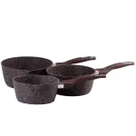 Набір ковшів 3 предмети коричневий (HP656)