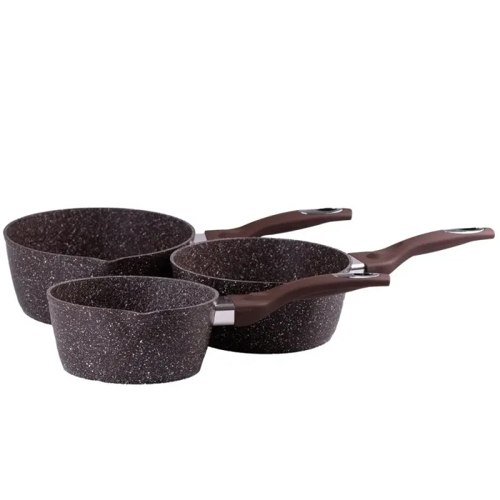 Набір ковшів 3 предмети коричневий (HP656) - зображення 1