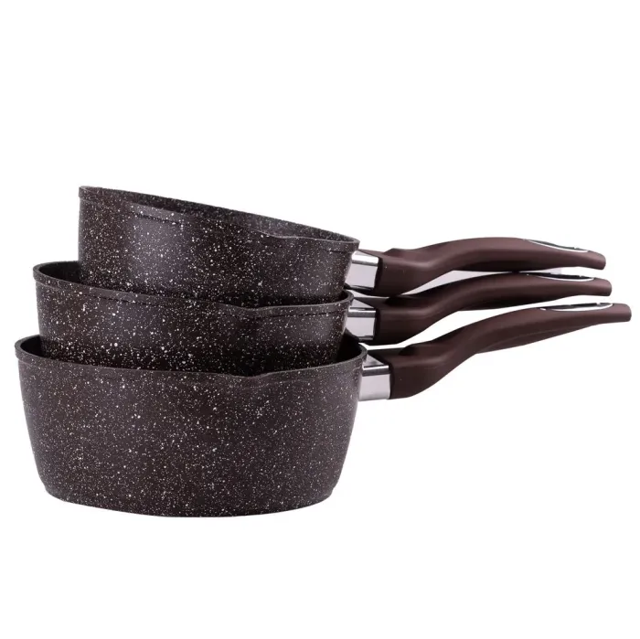 Набір ковшів 3 предмети коричневий (HP656) - зображення 6