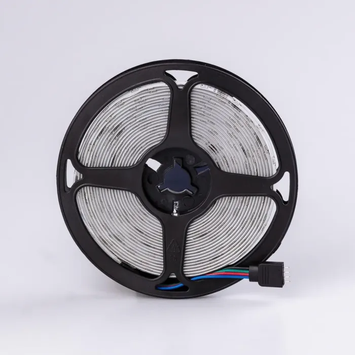 Світлодіодна стрічка з пультом 5 м водостійка LED світлодіодна (3258RGB) - зображення 9