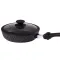 Сковорода с крышкой и антипригарным гранитным покрытием 24 см (HP664)