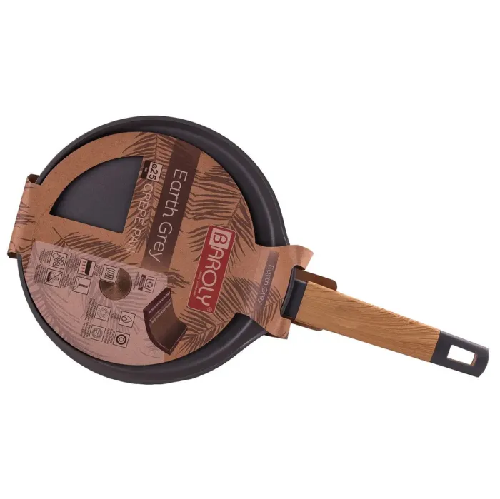 Сковорода для блинов с антипригарным гранитным покрытием 25 см. (HP666) - изображение 5