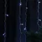 Гірлянда штора 2х2 м 240 LED світлодіодна мідний провід 8 ниток біла (ZWM2240LEDW)