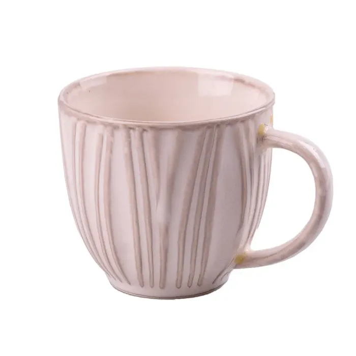 Чашка чайная из фарфора 350 мл с фарфоровым блюдцем (HP636) - изображение 2