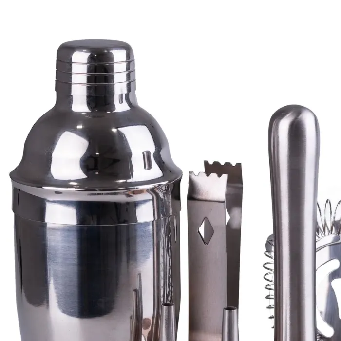 Набір бармена професійний з підставкою на 10 предметів для приготування коктейлів (HP736) - зображення 2