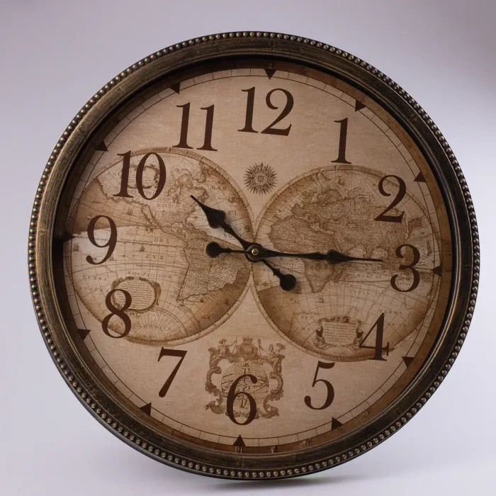 Годинник настінний великий круглий Глобус (HP211) - зображення 2