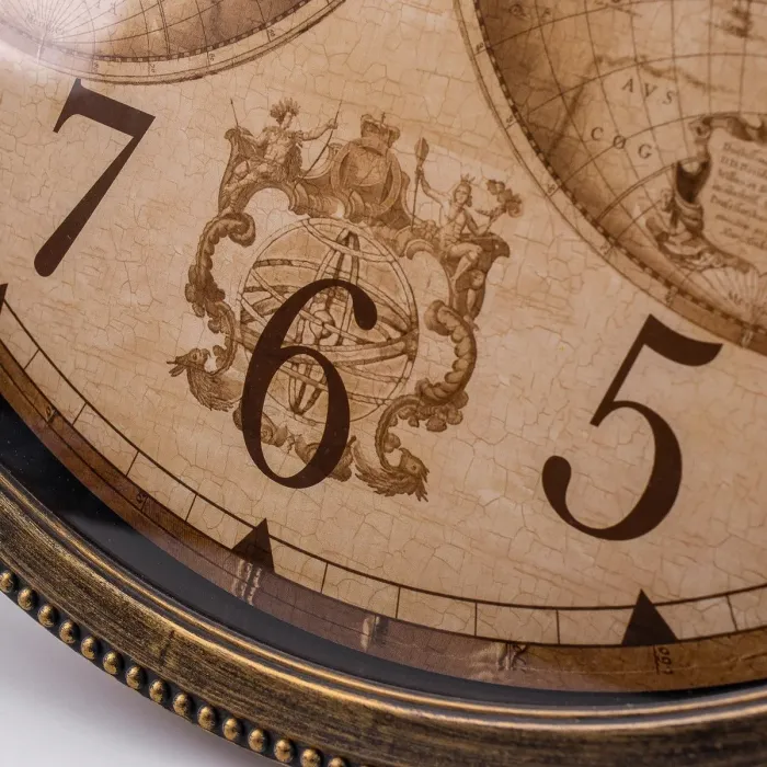 Годинник настінний великий круглий Глобус (HP211) - зображення 4