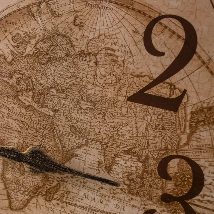 Годинник настінний великий круглий Глобус (HP211) - зображення 6