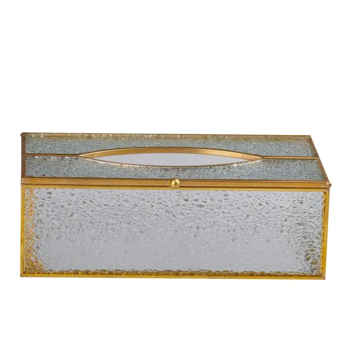 Серьги золотые кристаллы стекло и металл 25,5х7,5х12,5 (HP409) - изображение 4