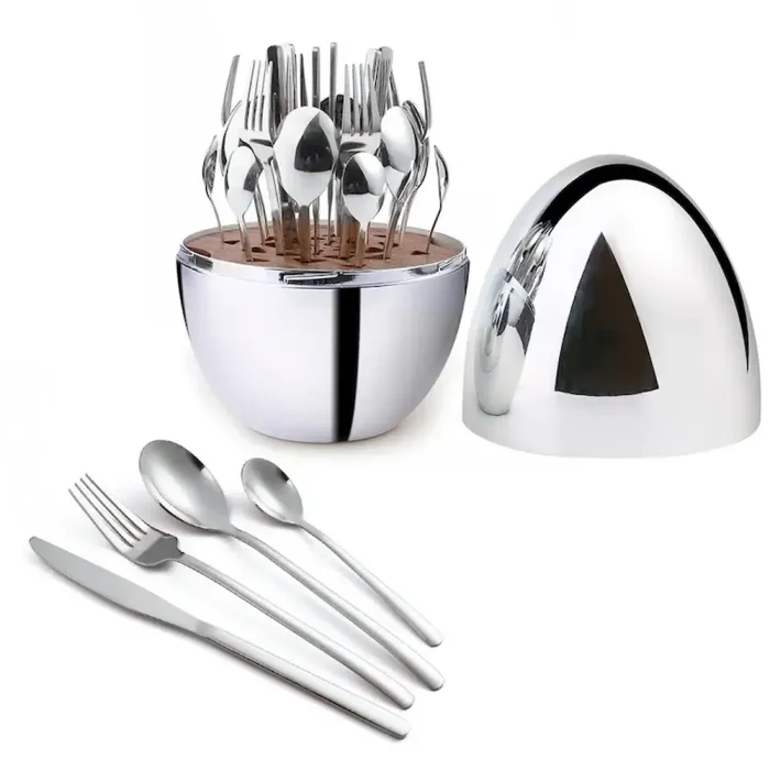 Набор столовых приборов из нержавеющей стали 24 шт. - изображение 1