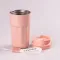 Термос металлический 450 мл термокружка из нержавеющей стали до 12 часов Розовый (HP153P)