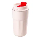 Термос металевий 450 мл термокухоль із неіржавкої сталі до 12 годин Бежевий (HP153BE)