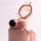 Термос с трубочкой из нержавеющей стали 650 мл с датчиком температуры ремешком до 12 часов. (3_2128961118)