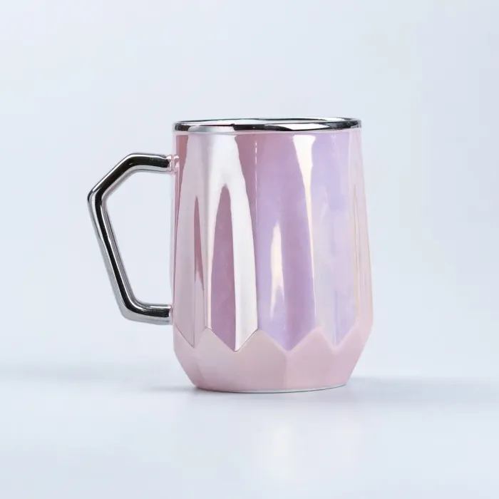 Чашка керамічна 450 мл у дзеркальній глазурі (HPCYM0885P) - зображення 3