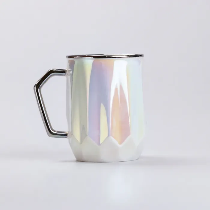 Чашка керамическая 450 мл в зеркальной глазури (HPCYM0885Y) - изображение 3