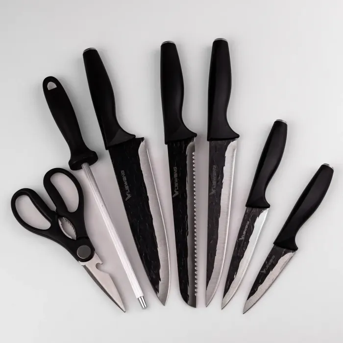 Набор кухонных ножей на подставке 7 предметов (HP1851059A) - изображение 3