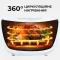 Аерофритюрниця електрична аерогриль мультипіч 5 л 1500 Вт температура до 200 С таймер SOKANY (SK3010)
