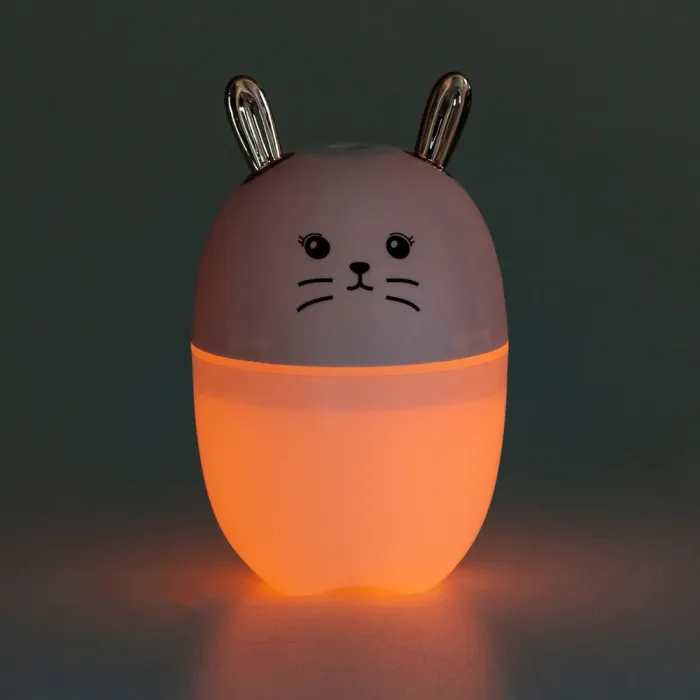 Зволожувач повітря для дому дитячий портативний USB 220 мл ароматичний дифузор з підсвічуванням Білий (HPBH17200W) - зображення 3