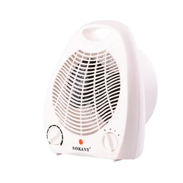 Тепловентилятор спіральний до 30 кв м 2000 Вт обігрівач електричний підлоговий дуйчик Sokany SK-1650 (SK1650) - зображення 2