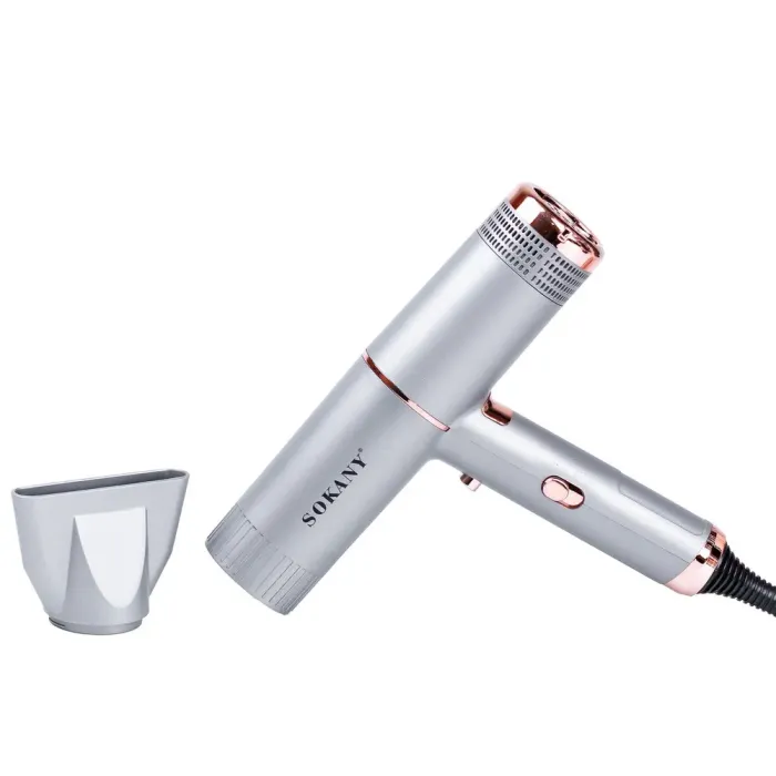 Фен для волосся професійний з концентратором 1600 Вт 3 температурні режими роботи Sokany SK-2220 (SK2220) - зображення 1