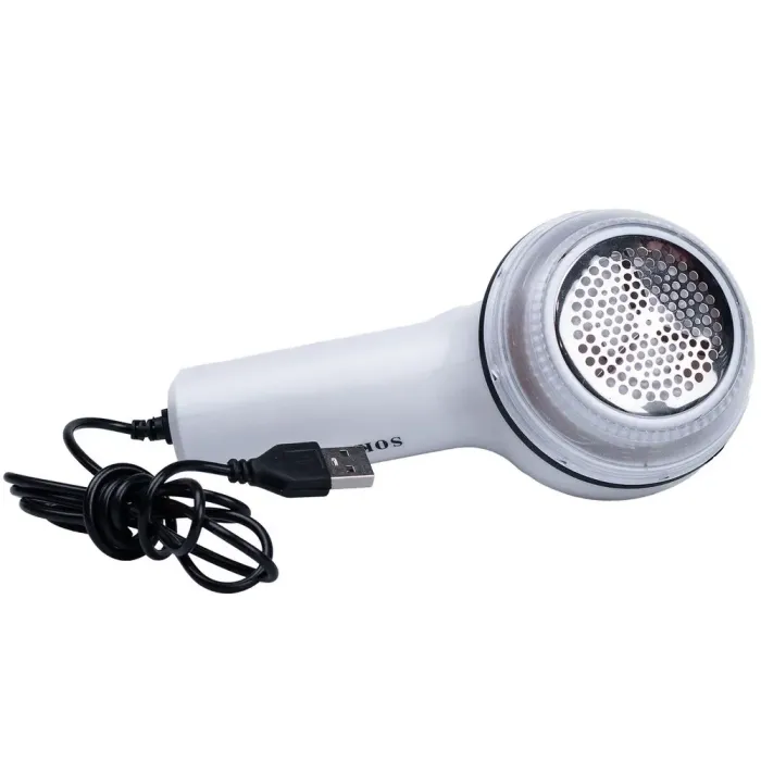 Машинка для стрижки ковтунців електрична 8 Вт тример для чищення одягу ручний (SK879W) - зображення 1