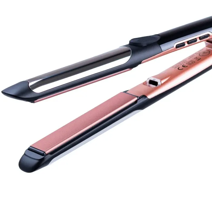 Випрямляч для волосся керамічний до 210 градусів LED екран стайлер для вирівнювання волосся з дисплеєм (SK15004) - зображення 4