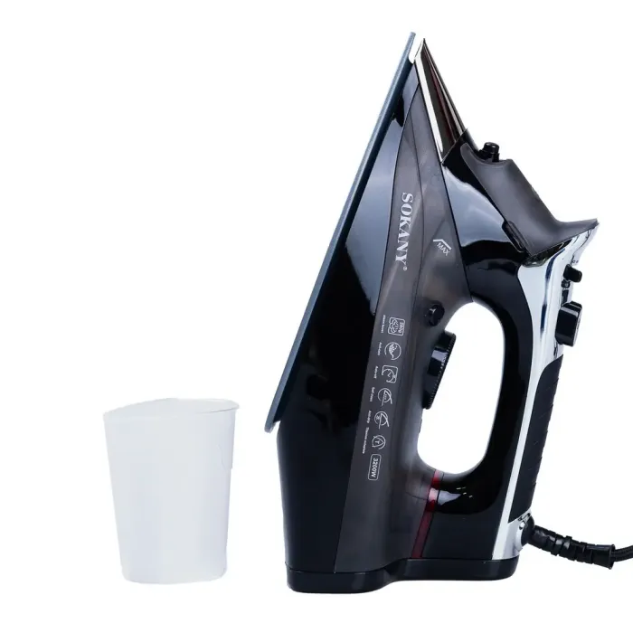 Праска парова з антипригарним покриттям 3200 Вт праска керамічна з системою самоочищення SOKANY (SK11028) - зображення 2