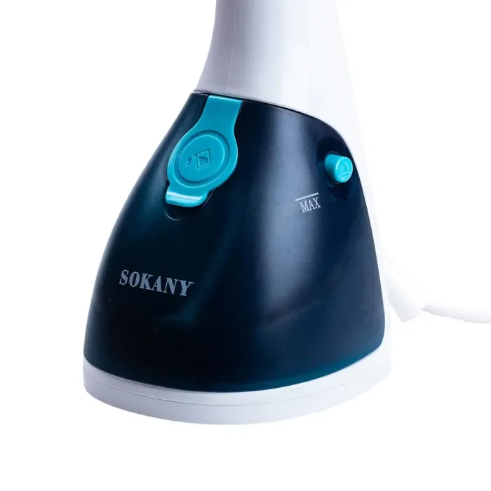 Відпарювач ручний вертикальний 1200 Вт парогенератор для одягу та штор від мережі SOKANY (AJ2205BL) - зображення 8
