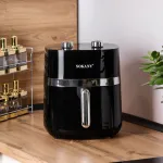 Аерофритюрниця електрична з терморегулятором 6.5 л 1500 Вт аерогриль SOKANY SK-10024 (SK10024)
