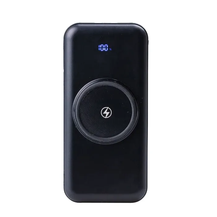 Повербанк 20000 mah бездротова зарядка powerbank 4 вбудованих кабелі USB / Micro / Type-C / Lightning (UR506) - зображення 1