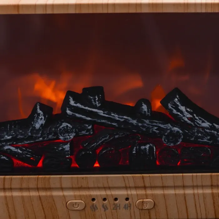 Зволожувач повітря з підсвічуванням портативний з функцією аромадифузору Коричневий (HPLN001BR) - зображення 2