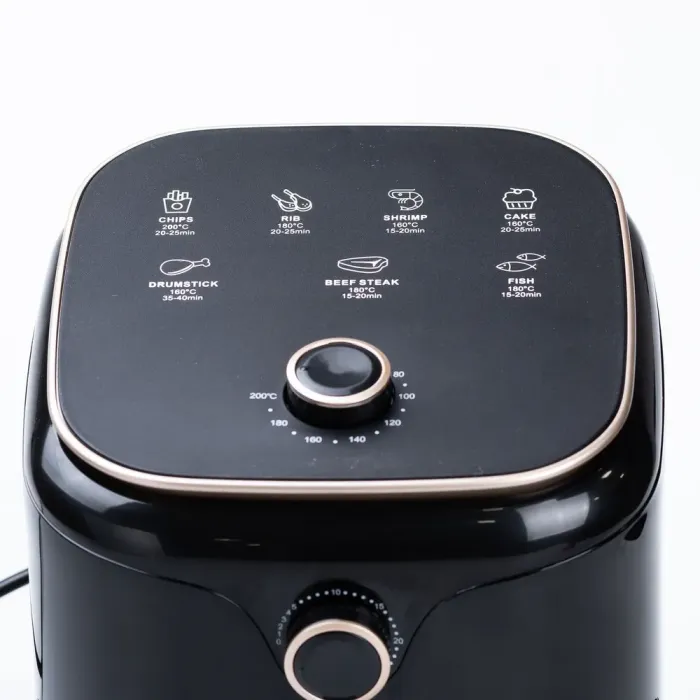 Аерофритюрниця електрична аерогриль 4.5л 1400Вт механічне керування SOKANY SK-10026 (SK10026) - зображення 5