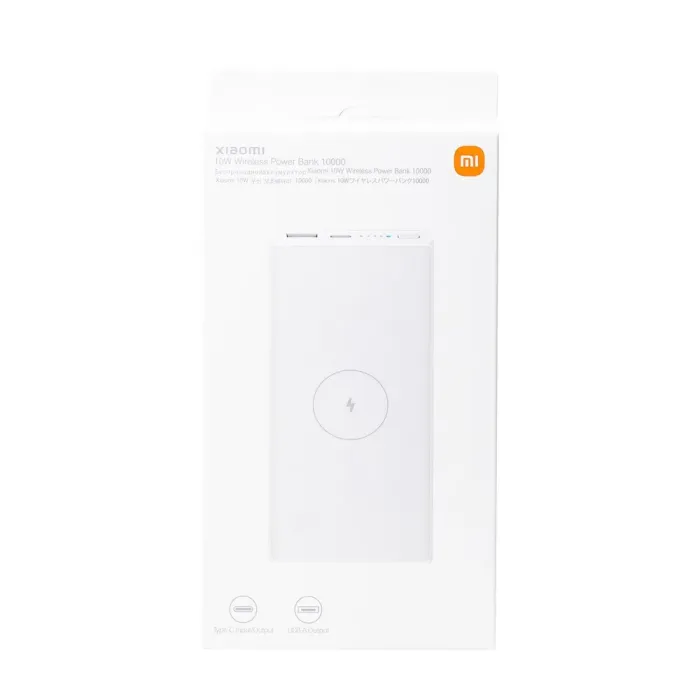 Повербанк Xiaomi 10000 mah powerbank бездротова зарядка Туре-С і Micro-USB бездротова зарядка (UR503) - зображення 5