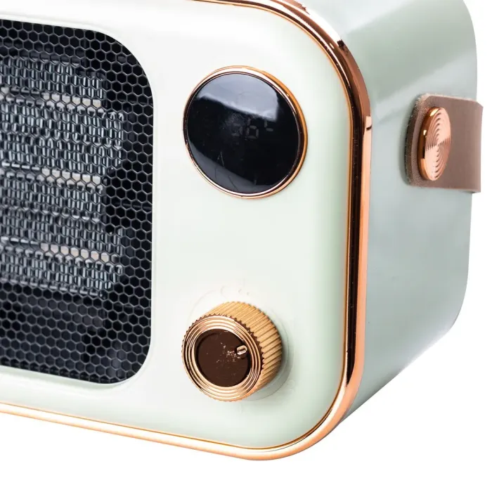 Тепловентилятор до 25 кв м 1200 Вт обігрівач електричний підлоговий дуйчик 1200 Вт Зелений (HPAQL039GR) - зображення 3