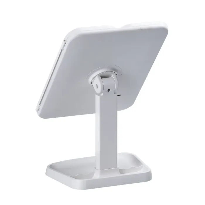 Дзеркало настільне потрійне з led підсвіткою для макіяжу сенсорне (HP072CY072) - зображення 7