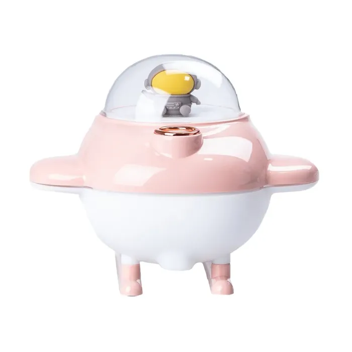 Зволожувач повітря для дому літак портативний USB 220 мл ароматичний дифузор з підсвічуванням (HPBH17128P) - зображення 2