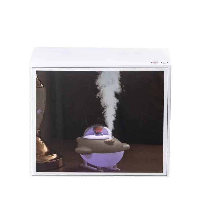 Зволожувач повітря для дому літак портативний USB 220 мл ароматичний дифузор з підсвічуванням (HPBH17128P) - зображення 5